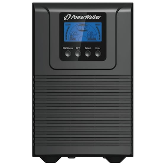 Powerwalker Vfi 1000 Tg Uninterruptible Power Supply Double-conversion 900 W 4 Ac Outlet(s) image 1
