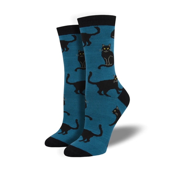 Κάλτσες&nbsp;Socksmith&nbsp;Mujer&nbsp;Bamboo&nbsp;Black&nbsp;Cat image 0