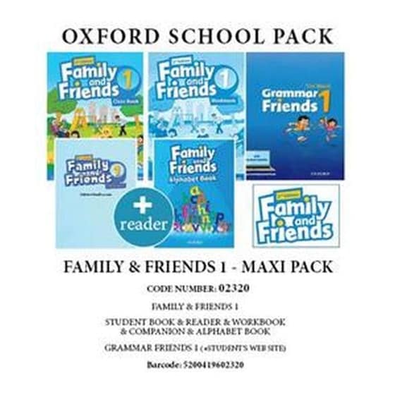 Pack Family And Friends 1 Maxi Pack - 02320 (A1-A2) image 0