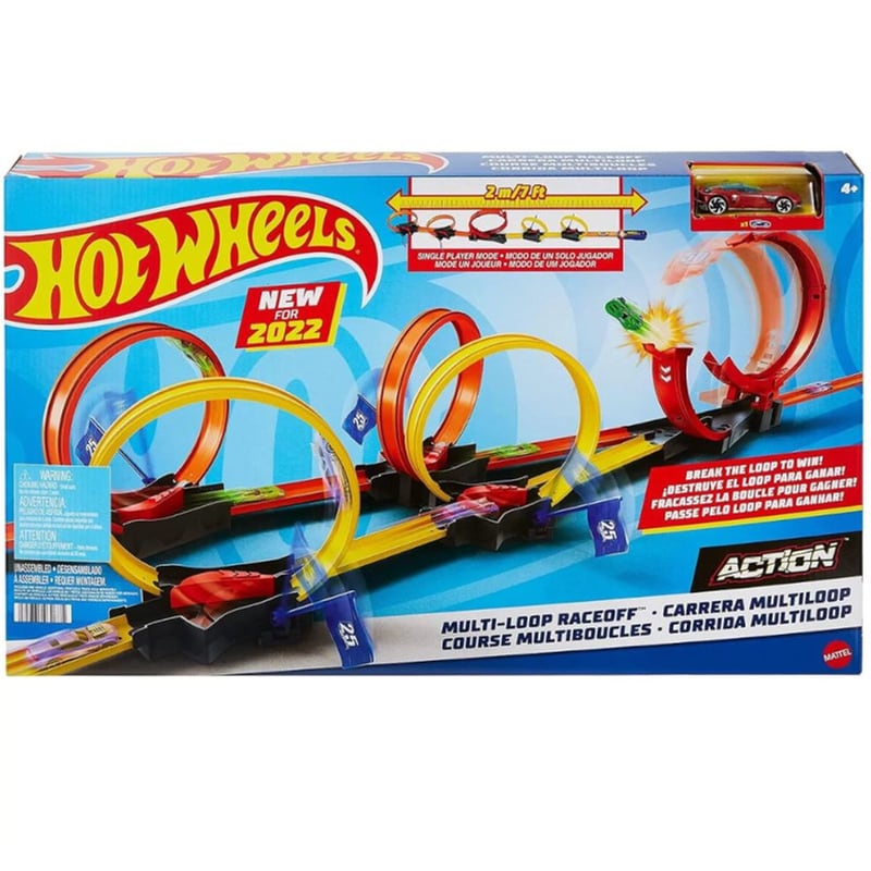 Hot Wheels Πίστα Για Κόντρες Με Πολλαπλά Λούπ