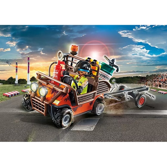 PLAYMOBIL® Air Stunt Show Κινητή μονάδα επισκευών (70835) image 6