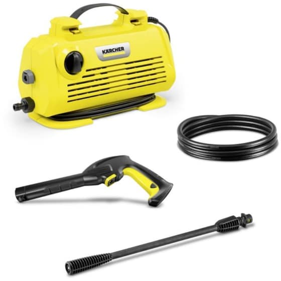 Πλυστικό Μηχάνημα KARCHER K2 HORIZONTAL 110 Bar 1400 W Κίτρινο image 0