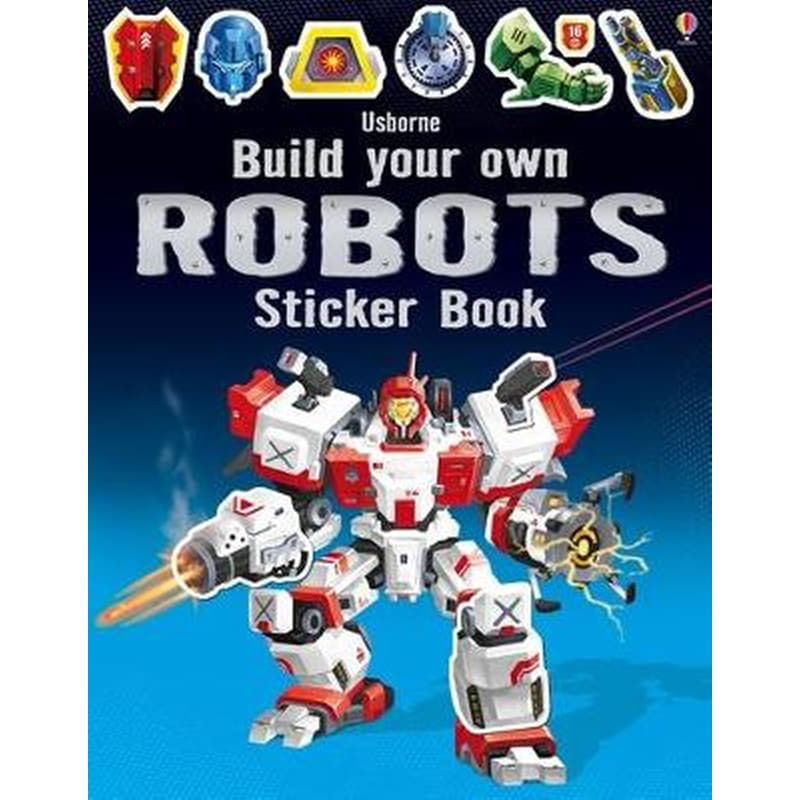 Build Your Own Robots Sticker Book 1392587