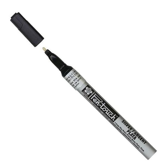 Μαρκαδόροι Talens&nbsp;Sakura&nbsp;Μεταλλικός&nbsp;Λευκός&nbsp;0.&nbsp;7mm image 0