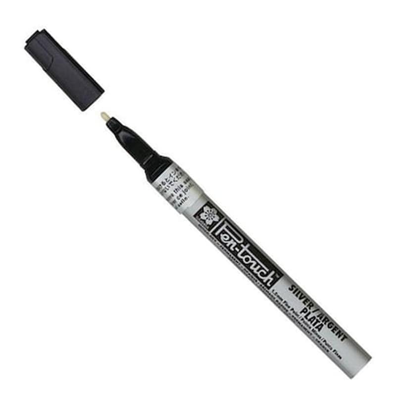 TALENS Μαρκαδόροι Talens Sakura Μεταλλικός Λευκός 0. 7mm