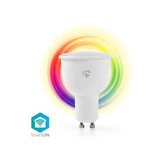 Έξυπνη Λάμπα LED Nedis Wi-Fi Smart Bulb GU10 - RGBW image 0