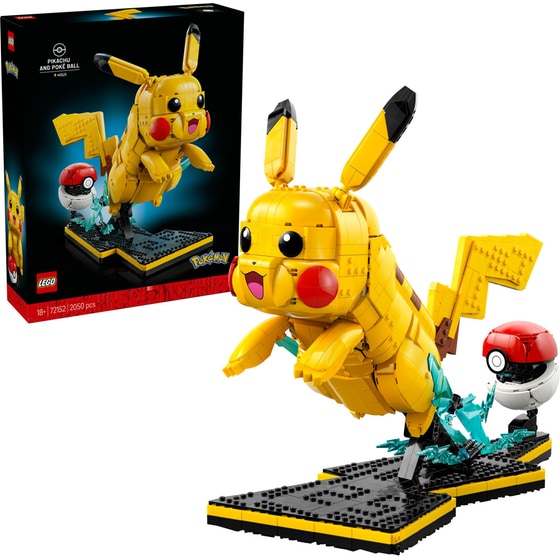 LEGO® Pokémon™ Pikachu and Poké Ball (72152) image 2