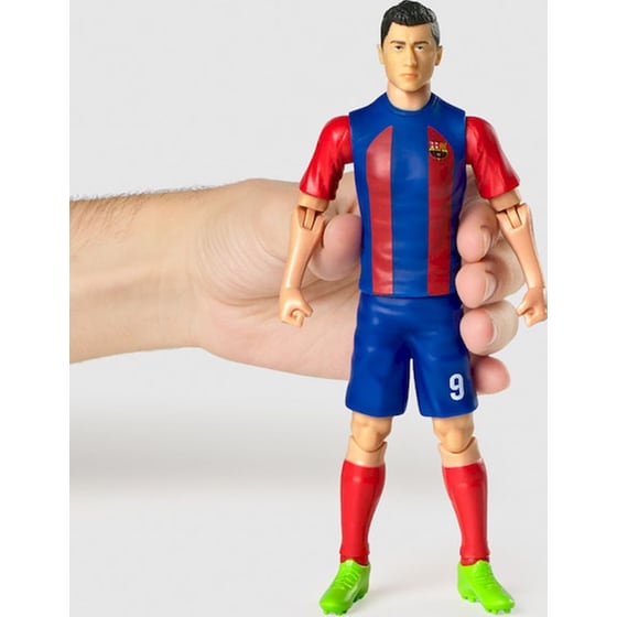 Φιγούρα Banbo Toys Socker FC Barcelona Robert Lewandowski 20cm image 5