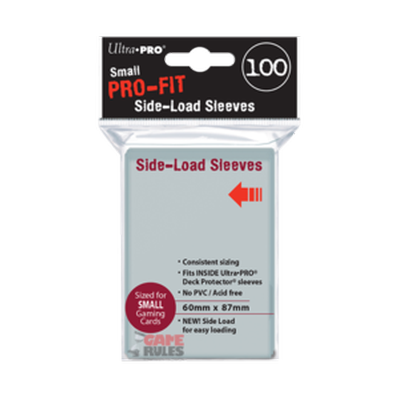 Ultra Pro - Fit Small Sleeves Side Load  (60x87) - 100c image 0