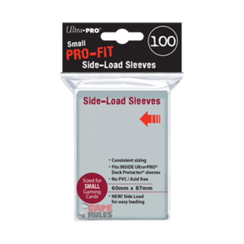 Ultra Pro – Fit Small Sleeves Side Load (60×87) – 100c
