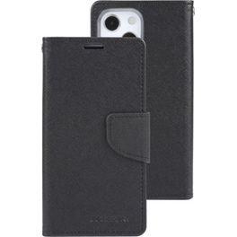Θήκη Apple iPhone 13 Mini - Mercury Goospery Fancy Diary - Μαύρο