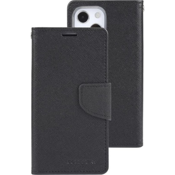 Θήκη Apple iPhone 13 Mini - Mercury Goospery Fancy Diary - Μαύρο image 0