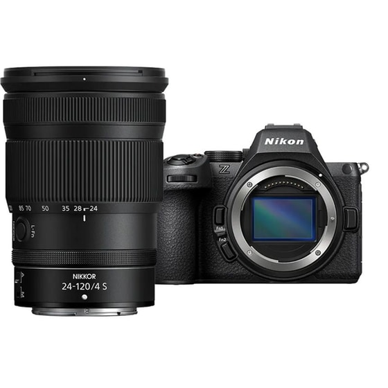 Φωτογραφική μηχανή Mirrorless Nikon Z5 II + 24-70MM F/4 S  - Μαύρο image 0