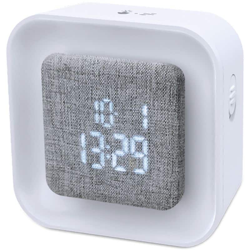 Ρολόι με Ξυπνητήρι Life Ψηφιακό Επιτραπέζιο - Λευκό  LIFE