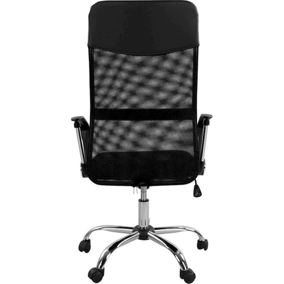 Καρέκλα Γραφείου ArteLibre Αγνώ από Δερματίνη - Μαύρη image 4