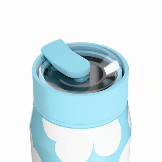 Ποτήρι Θερμός Estia Save The Aegean Lens Blue Daisy 360ml image 1