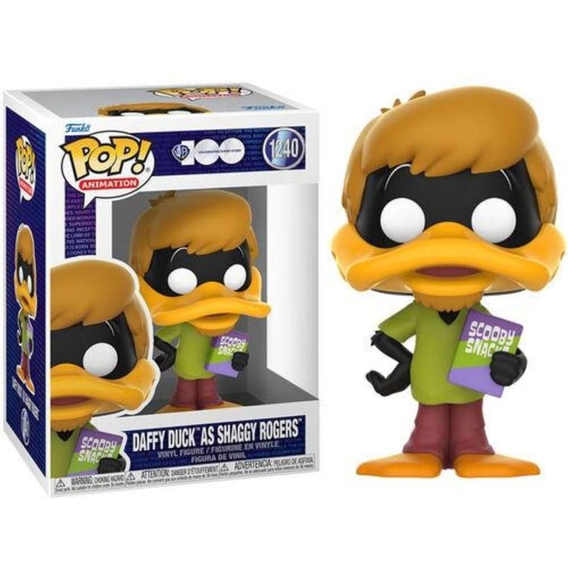 FUNKO Funko Pop! Animation - Hanna-Barbera - Daffy Duck as Shaggy Rogers #1240