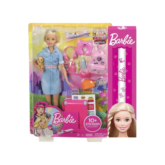 Λαμπάδα Dha - Barbie Έτοιμη Για Ταξίδι image 0