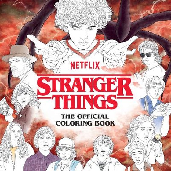 Stranger Things: The Official Coloring Book image 0