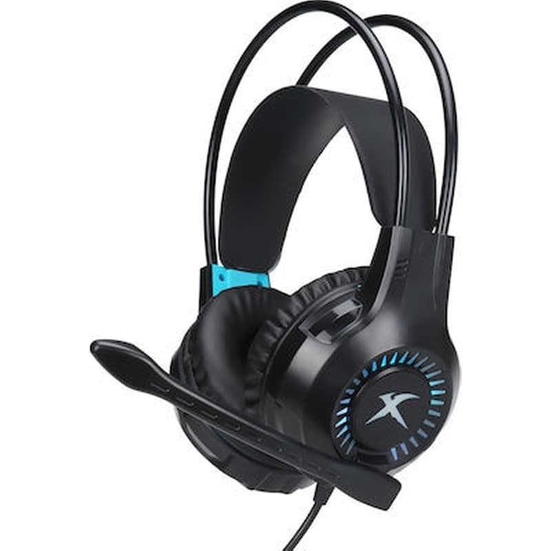 XTRIKE ME Xtrike Me GH-709 Gaming Ενσύρματα Ακουστικά 3.5mm/USB με LED Φωτισμό - Μαύρα