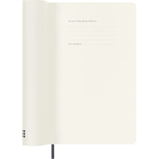 Ημερολόγιο Εβδομαδιαίο Moleskine 2025 12M Large Blue Soft image 3