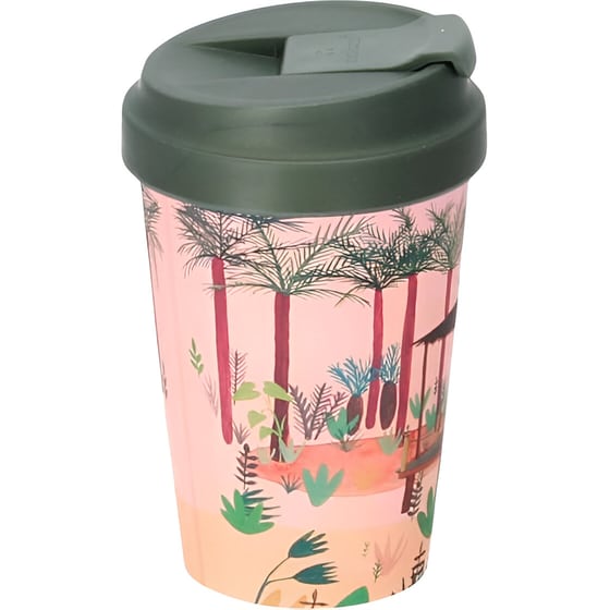Κούπα Μεταφοράς Chic Mic Surfer's Paradise Bioloco Plant από PLA 350 ml image 1