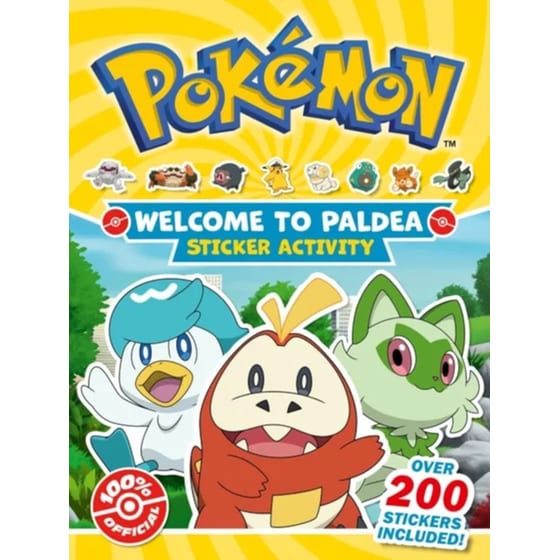 Pokemon Welcome To Paldea Epic Sticker image 0