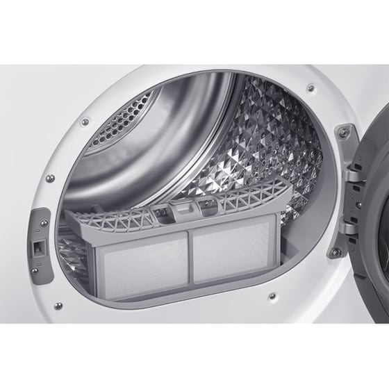 SAMSUNG DV80CGC2B0AELE 8 kg με Αντλία Θερμότητας Λευκό Στεγνωτήριο Ρούχων image 7