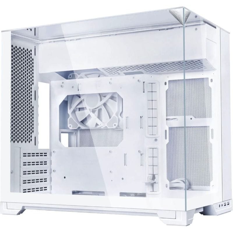Lian Li O11 Vision-M Gaming Micro Tower Κουτί Υπολογιστή Λευκό