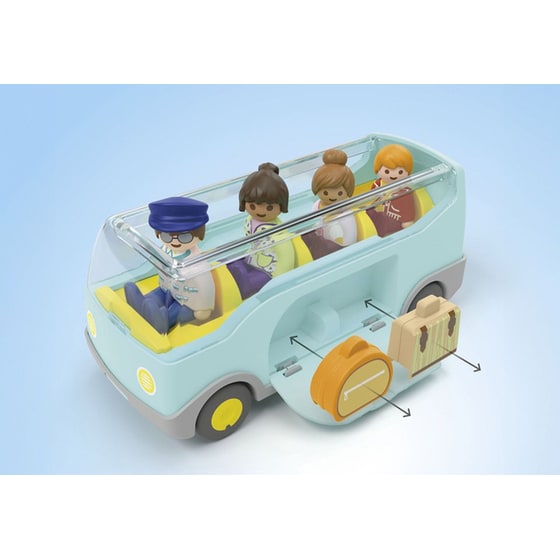 PLAYMOBIL® Junior Πούλμαν (71682) image 5