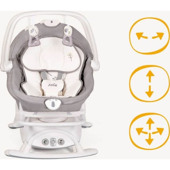 Joie Ριλάξ Μωρού Ανακλινόμενο Sansa 2 σε 1 Cosmo Tan image 6