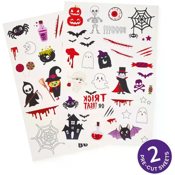 Σετ Τατουάζ Legami Halloween (2 Φύλλα - 50 Τεμάχια) image 1
