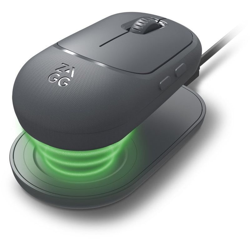 Zagg Pro Mouse Ασύρματο Ποντίκι με Qi Ασύρματη φόρτιση Space Grey φωτογραφία