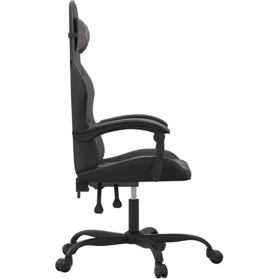 Καρέκλα Gaming VIDAXL 349595 από Τεχνητό Δέρμα - Μαύρο image 2