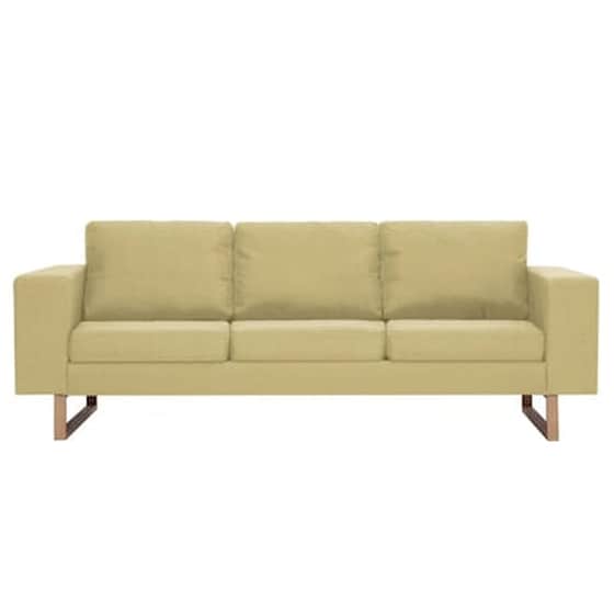 Τριθέσιος Καναπές VidaXL 200x82cm - Πράσινο image 4