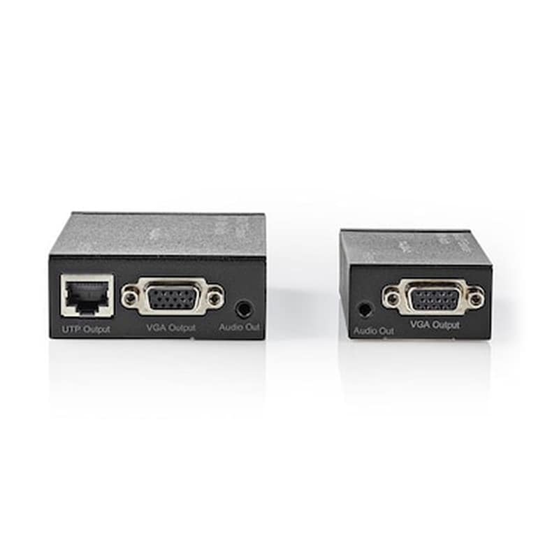 NEDIS Nedis Crep5930bk Vga And Audio Extender Up To 300m Over Cat 5e Cat 6 Transmitter