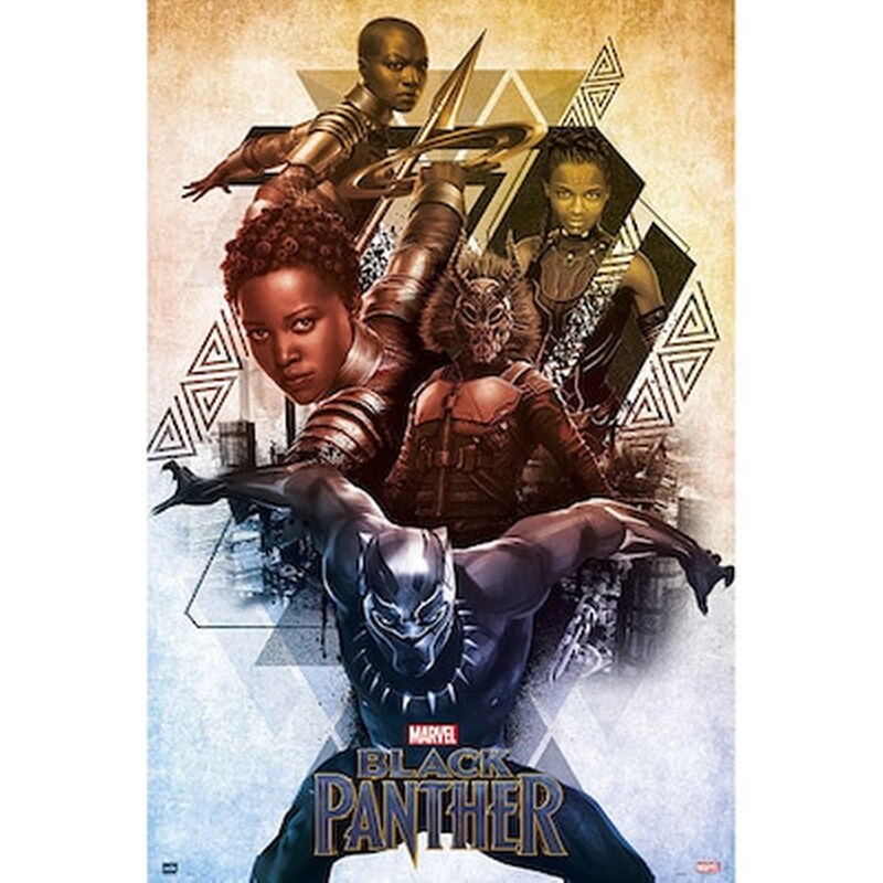 ERIK Αφίσα Black Panther Black Panther Κάθετη 61 x 91.5 cm