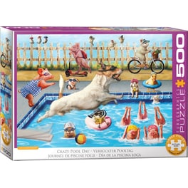 Παζλ Eurographics Crazy Pool Day by Lucia Heffernan (500 Κομμάτια)
