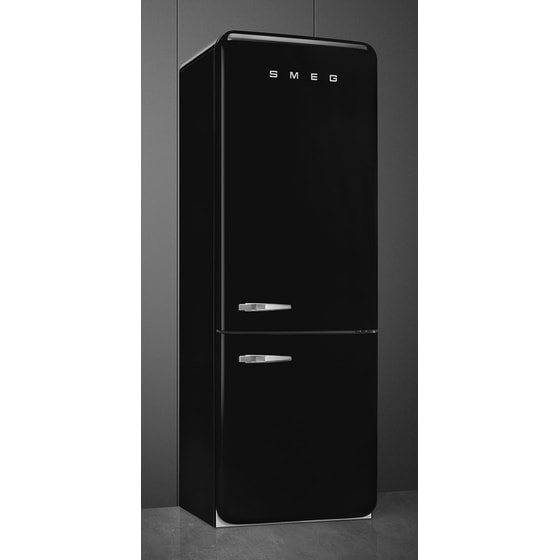 SMEG FAB38RBL5 481 Lt Μαύρο Ψυγειοκαταψύκτης image 2