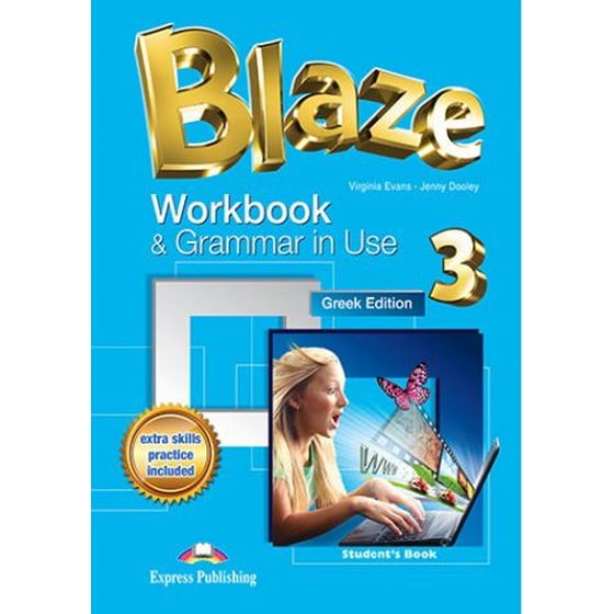 Blaze 3- Workbook & Grammar In Use (Greek Edition) image 0