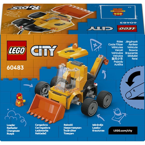 LEGO® City Οχήματα – Φορτωτής Οικοδομών (60483) image 8