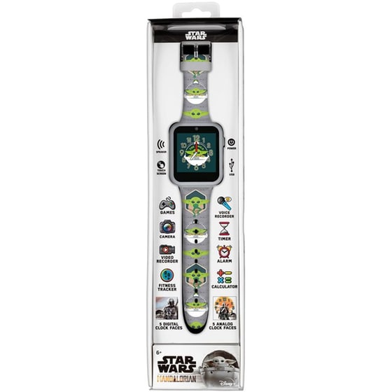 Smartwatch Disney Master Yoda Kids 40mm - Γκρι image 2