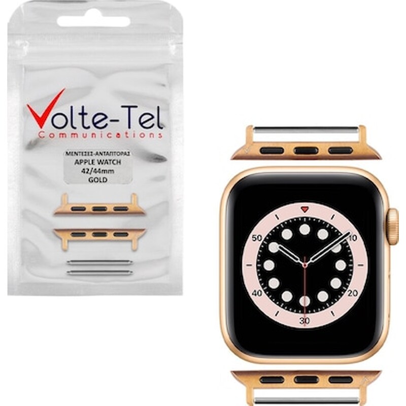 VOLTE-TEL Μεντεσές Volte-Tel για Apple Watch 42mm - Gold