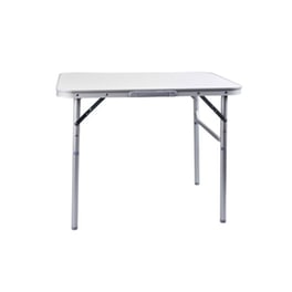Camp Active Πτυσσόμενο Τραπέζι Για Κάμπινγκ Camping 75x55x60cm Με Σκελετό Από Ατσάλι Σε Λευκό Χρώμα, 44756