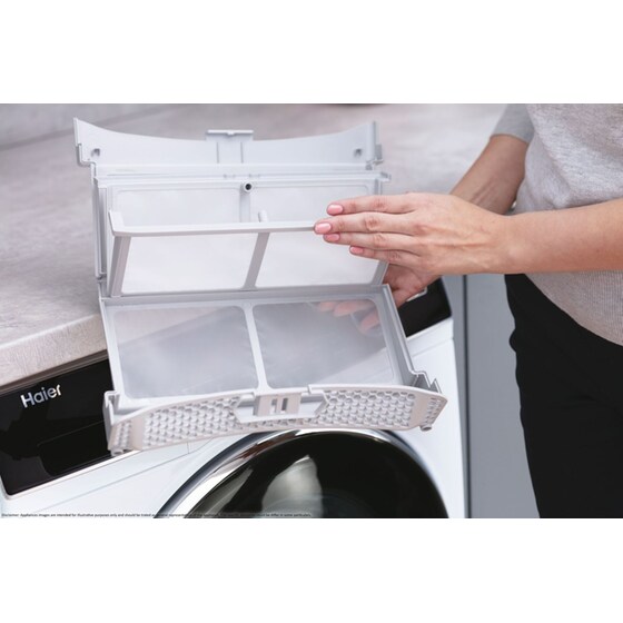 HAIER HD90-A2939S 9 kg με Αντλία Θερμότητας Λευκό Στεγνωτήριο Ρούχων image 11