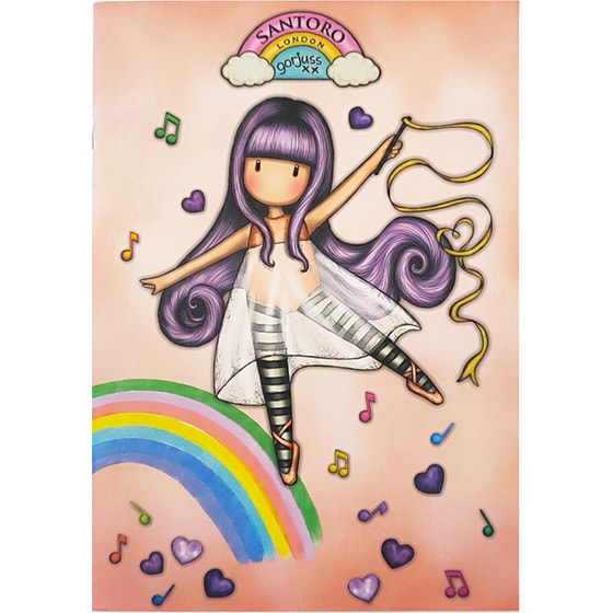 Τετράδιο Καρφίτσα Gorjuss by Santoro Β5 40 Φύλλων image 0