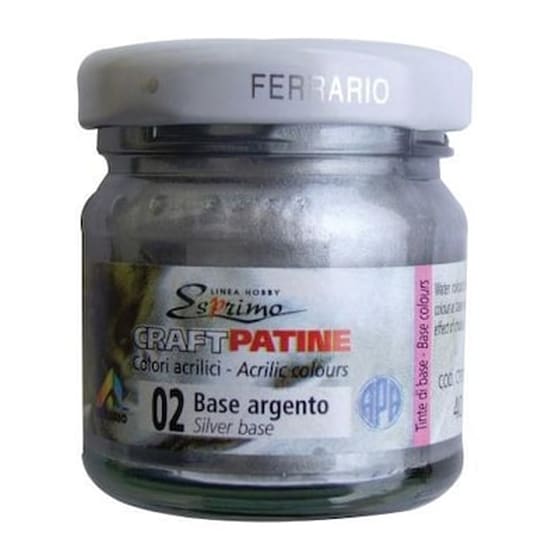Πατίνα Ασημί 40ml image 0