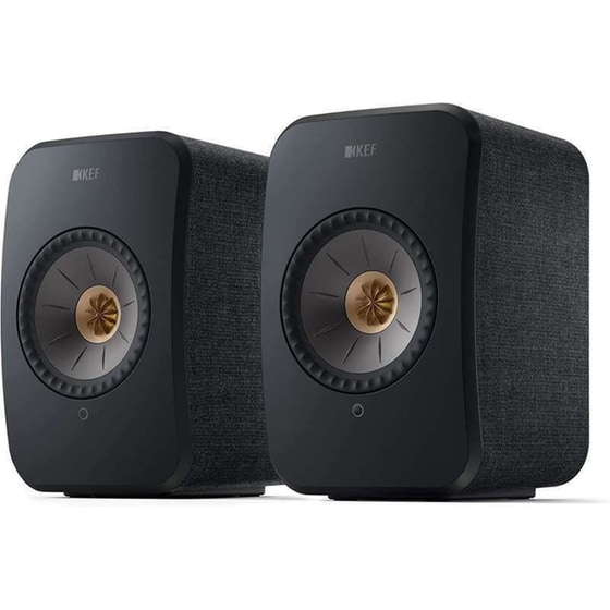 Ηχεία Hi-Fi kef LSαX II Ζεύγος Ηχείων 200W - Μαύρο image 0