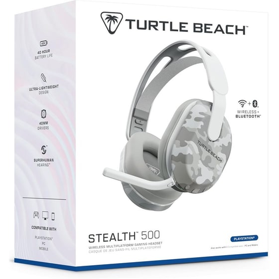 Turtle Beach Stealth 500 Gaming Ασύρματα Ακουστικά Bluetooth - Γκρι image 8