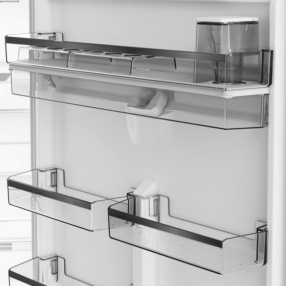 WHIRLPOOL WHD2 6472W X4E No Frost 477 Lt Ανθρακί Δίπορτο Ψυγείο image 6